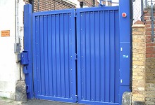 HFG Bi-Fold Security Gates in London