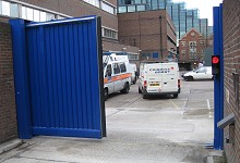 HCG Cantilever Security Gates in London