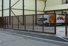 HTG Tracked Sliding Security Gates in London
